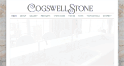 Desktop Screenshot of cogswellstone.com